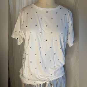 Apple vintage icons logo tshirt